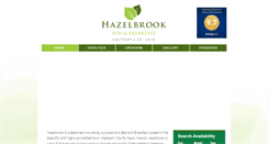 Desktop Screenshot of hazelbrookhouse.com